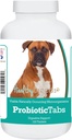 Zdrave pasme Boxer Probiotic Tabs 120 Število