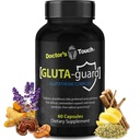 Zdravnikov dotik liposomski glutation dopolnilo - Easy-to-Swallow Glutatione Kapsule za energijo, podporo možganov in zdravje kože - Čista maksimalna absorpcija Glutation Liposomski dodatek