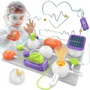 Science kompleti za otroke - STEM kompleti za otroke, Elektronika Raziskovalni komplet, več kot 150 Projekti, 14 Circuit deli, STEM Izobraževalne igrače Darila za otroke Dekleta Starost 3 4 5 6 7 8 9 10 11 12