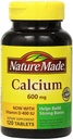 Nature Made Calcium 600 mg z vitaminom D3 za imuno podporo, tablete, 60 Count, pomaga podpreti kosti moč (paket 3)
