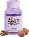 Lemme Wake Up Kofein Energy Gummies, 80mg kofeina na strežbo, ekstrakt kave fižol, kapučino aroma, vegetarijansko & Gluten brezplačno, 1 mesec dobave (60 ct)