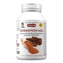 ANDREW LESSMAN Cinnamon 400mg - 60 kapsul - visoka jakost, standardizirani ekstrakt. Brez dodatkov. Majhne kapsule, ki jih je enostavno pogoltniti