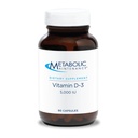 Presnovno vzdrževanje Vitamin D3 5000 i.e. - Vrhunska absorpcija Čisti vitamin D3 in vitamin C - ekstra močna kost, Imunska, Mood + kardiovaskularna podpora Dopolnilo, Brez polnil (90 kapsul softgel)