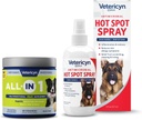 Vetericin All-in 1 Multifunkcionalna pasja dopolnila in Vetericyn Plus Hot Spot Spray