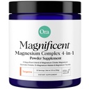 Ora Organski magnezijev kompleks v prahu dodatek - 4-v-1 Magnezij: Glicinat, Taurat, Malat & Citrat 