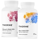 THORNE - Aktivno staranje Multivitaminski paket - Prilagojena prehrana za moške in ženske 50+ - 30 Serving