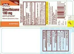 [3Pack] Simethicone 180mg Softgels Anti-Gas 60 Count *Primerjajte z aktivnimi sestavinami Phazyme Ultra Strength & Save!* by Ultra Strength Phazyme??????????????????????????