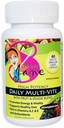 Skinny Jane Daily Multi Vitamin za ženske – Podpira energijo, Wellness in lase, kožo, nohti – Edinstveno sadje in zelenjavo mešanica – 60 Enostavno za pogoltniti tekoče kapsule