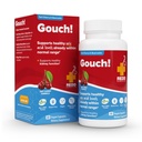 Redd Remedies, Gouch!, Dodatna podpora za sklepe in ravni sečne kisline, spodbuja zdravo vneto odzivanje, Tart Cherry & Quercetin, 60 Veganske kapsule