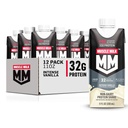 Muscle Milk Pro Advanced Nutrition Protein Shake, Intense Vanilla, 11 Fl Oz Škatla, 12 Pakiranje, 32g proteini, 1g sladkor, 16 Vitamini in minerali, 5g Fiber, Wordout recovery, Pakiranje maj Vary