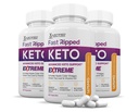 (3 paket) Hitre Keto ACV Extreme tablete 1675MG Keto podpora Mešanica Kapsula Alternativna za Keto ACV Gumies Formulirani Apple Cider Viner Extra Deviško oljčno olje v prahu zeleni čaj List 180 Kapsule