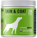 Matrika gob Pasja organska goba v prahu Koža in Coat dodatek, 200 Grams (Packaging May Vary)