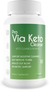 Pro Via Keto Cleanse - pomoč pri odstranjevanju toksinov in nečistoč - Na rastlinah temelječ naravni Keto Cleanse s probiotično podporo - Podpora Prebavno čiščenje in zmanjšanje črevesja Bloat - Aid odpadki odstranjevanje in razstrupljanje
