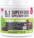 6 v 1 Superfood Dog dodatek z organsko Moringa 