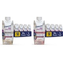 Zagotovite Max Protein Nutrition Shake z 30g beljakovin & Max Protein Nutrition Shake s 30g beljakovin, 1g sladkorja, High Protein Shake, Creamy Jagode, 11 fl oz, (Pack of 12)