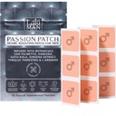 Laki Naturals Passion Patch za moške (Pack of 15) – Podpira cirkulacijo, Vitalnost, Vigour in energijo z naravnimi sestavinami – nenavadna oblikovanje, čas sprosti moški zdravje Wellness obliži