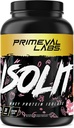 Primarni laboratoriji ISOLIT - Whey Protein Powder, 100% sirotkin izolat, 25g beljakovin, BCAA, hitro absorbiranje, enostavno prebavljanje (Storwberry Shortcake, 2lb)