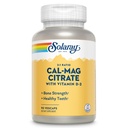 Solaray kalcijev magnezijev citrat 2:1 Razmerje - Kalcijevi dodatki za ženske in moške w/magnezij in vitamin D 2 - Podpora za zdravje kosti, mišic in živcev - Vegan, 60-dnevni garancije, 15 Serv, 90 VegCaps