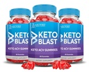 (3 Pack) Apple Cider Vinegar Gummies 1000MG Keto Blast Keto ACV Gummies Napredna Formula Oblikovana z Granatna pesa Juice v prahu B12 Vegan Non GSO 180 Gummys