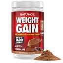 Naturade - vsa mešanica naravnega priokusa - brez glutena, okus po okusu, 1600 kalorij na obroke - Mass Gainer w/ ogljikovi hidrati in beljakovine - čokolada, 20.3 Ounce (12 postrežb).