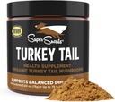 Super snouts Turčija Tail Gobe Dopolnilni prašek za pse in mačke (2.64 oz) - Organski, Izdelano v ZDA Antioksidant & Vnetje Podpora, Imunska podpora
