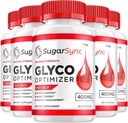(5 pakiranj) sladkorSync Glycogen – Sugar Sync Kapsula Cleaner, Sugar Sync tablete, Napredna formula za splošno Wellness, SugarSync Mnenja, 300 kapsul
