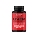 MuscleMeds Jetra Detox & Defend, Cleanse, Popravila Formula - Zeliščna jetrna podpora dodatek, NAC, Silymarin Milk Thistle, 60 Servings