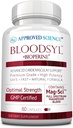Odobrena znanost Bloodsyl - podpira pretok krvi - Hawthorn Berry, Magnezij, BioPerin - Vegan - 60 kapsul - pakiranje po 1