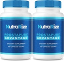 (2 paket) Prostapurne kapsule, Prostapure Advantage Prostata Supplement, Uradna All-Natural Advanced Formula, največje jakost tablete za podporo splošno zdravje, Prosta Pure Reviews (120 kapsul)