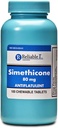 Zanesljiva 1 Simetikon 80 mg Anti-Gas 100 tablete pepermint (1 steklenica)