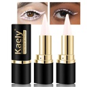 Kaely 2Pcs Quartz Queen White Gel Eyeliner Svinčnik, naravna krema za oči Liner vodoodporni Smudge dokaz, Matte Waterline Eyeliner Eyeliner Pack, Brighten Eye Ličila, Vegan & Cruelty-free