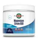 KAL Magnezijev Citrat 600 mg ActivMix Instant Powder, Magnezijev dodatek za zdravo delovanje mišic, sprostitev, Živčevje in kroženje Podpora, Vegan, Non-GMO, Gluten Free, Pribl. 60 Serv, 7,9oz