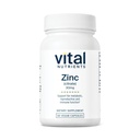 Vital Nutrients Zinc Citrate 30mg - Easily Absorbed Immune Support Supplement - Vegan Zinc Supplement - Gluten, Dairy, Soy Free - Non-GMO - 30mg - 90 Capsules