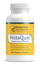 Researched Nutritionals HistaQuel - dvoakcija Histamin & Mast Cell Support Formula - klinično raziskan Flavonoid & Herbal Formula s Sting Nettle & Black Cumin Semed Oil, 120 kapsul