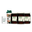 Standardni proces SP Detox Balance Kit, 28-dnevni program - Detox čiščenje z Pea proteinov, železa, magnezija in holina - Vegan, Ne-Mlečni & Gluten-free (3 pakiranje)