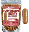 Kapsule Hawthorn Berry v prahu - 360 Count (6 mesecev dobave) - Premium Hawthorn Berry kapsule za kardiovaskularno podporo - Hawthorne Berry v prahu - Idealni Hawthorne dodatek za moške in ženske
