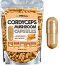 XPRS Nutra Cordyceps Kapsule v prahu iz gob - 360 Štetje (180 dnevna zaloga) - Naše Premium Cordyceps Kapsule iz gob vsebujejo prave gobe (Cordyceps Sinensis) za podporo Stamina in učinkovitost