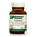 Standardni proces Inozitol - podpira živčevje, lipidno presnovo in kardiovaskularno zdravje - vegetarijanske, gluten proste, nemarine in nesoje - 90 tablet