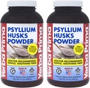 Yerba Prima Psyllium Husk Powder 12 oz (Pack of 2) - Naravni fiber dodatek