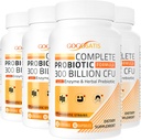 Probiotiki za ženske in moške, 300 milijard CFU 11 sevov + organski zeliščni in prebavni encimi, probiotik za digestivno zdravje, plin in napenjanje, imuno, črevesno zdravje za ženske in moške, povoj Stable, 240 Caps