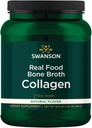 Swanson Real Food Broth Colagen - Naravna aroma 16.9 oz Pwdr