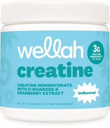 Wellah Creatine za ženske (50 strežnih, nearomatskih) - Kreatin monohidrat z Dandelion & brusnični ekstrakt