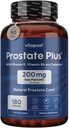 Prostata Plus Natural Prostata Care in urinarno zdravstveno dopolnilo za moške Obogaten z žago Palmetto, Vitamin B6, Vitamin E, Selen in cink. 180 Kapsule