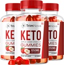 LIVORKA (3 pakiranja) TrimNova Keto ACV Gummies, TrimNova Gummies, TrimNova Keto, TrimNova Keto ACV Gummies, Trimnova, TrimNova Keto Formula, TrimNova Keto ACV Gummies 1050MG, 180 Gummies za 3 mesece.