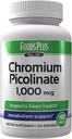 Kromov pikolinat 1.000 mcg Mineral Supplement, Superior Apsorption, Kromov dodatek, 100 Serving