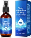 Čisto Magnezijevo olje Spray, 100% naravni Magnezijev Spray, 60ml Organic Topical Magnezijev Spray