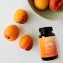 8-v-1 Naravna energija Gumies – Vitamin B12, C, Kofein, Multivitamin + Podpora za spanje in fokus – Veganski energijski žveči za moške in ženske – Breskova aroma – 60 Ct