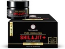 Himalajski shilajit Resin za moške in ženske - organski shilajit, fulvična kislina & 85+ Naravni sled minerali - ajurvedski dietni čaj Resin, 10 naravne sestavine f - 90 strežbe, 1.27oz