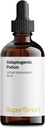 SUPERSMART - Adaptogeni napoj - 10 Zelišč in gob (Astragalus, Sveti Basil & Reishi, Cordyceps & Shiitake) - Adrenalna podpora in imunski sistem ojačevalec 