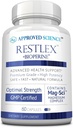 Odobreni Science Restlex - 420 mg Mešanica magnezijevega glicinata, L-teanin 200 mg - 60 kapsul